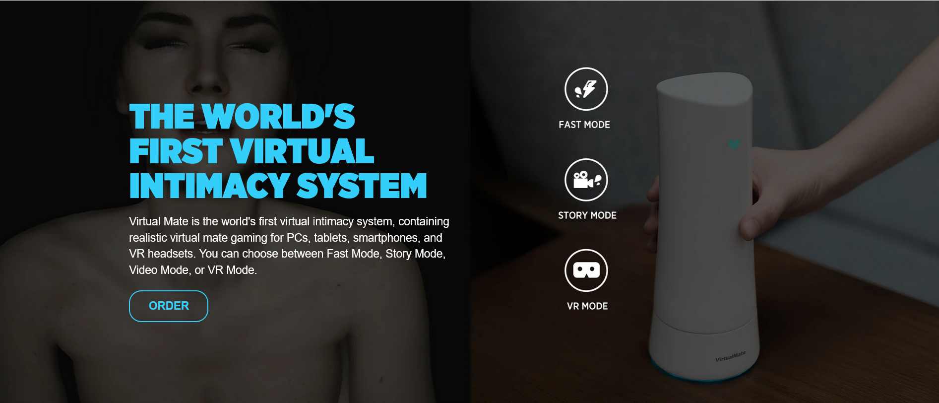 Virtual Mate Worlds First Virtual Intimacy System